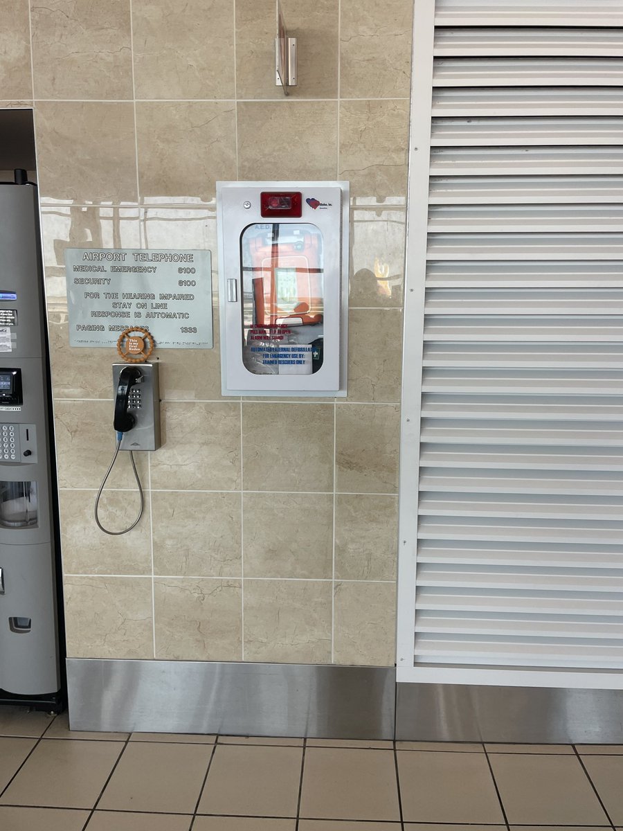 mnhopper1s's tweet photo. Back at Lambert Airport today, heading for Orlando. #FindtheAED #NATA2025 https://t.co/HwnKjwhSdP