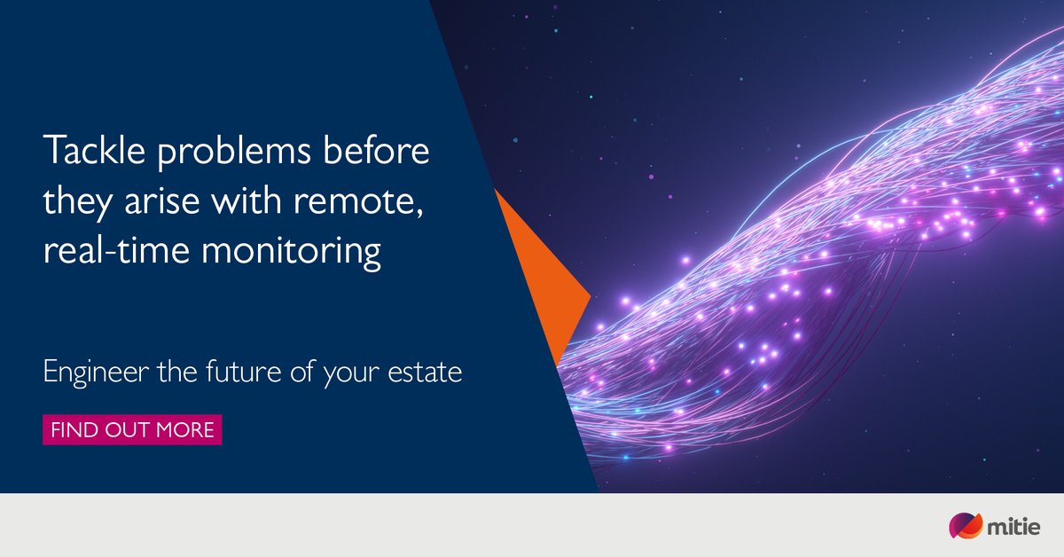 mitie's tweet photo. Do you want less risk of disruption so your organisation can thrive?  

Tackle your problems before they arise with our remote, real-time monitoring of your buildings and assets.  

Find out more > https://t.co/VbrGT9rVf9 

#Engineering | #TechnicalServices https://t.co/RIYi4ALfpk