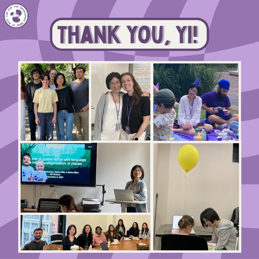 This month, we said goodbye to our postdoc, Dr. Yi Lin, who has been a massive part of the LDM team for the past 5 years (!!)

Thank you, Yi, for your wisdom, patience and kindness. You have been such a huge part of the team and we would not be where we are now without you. 💜🧋