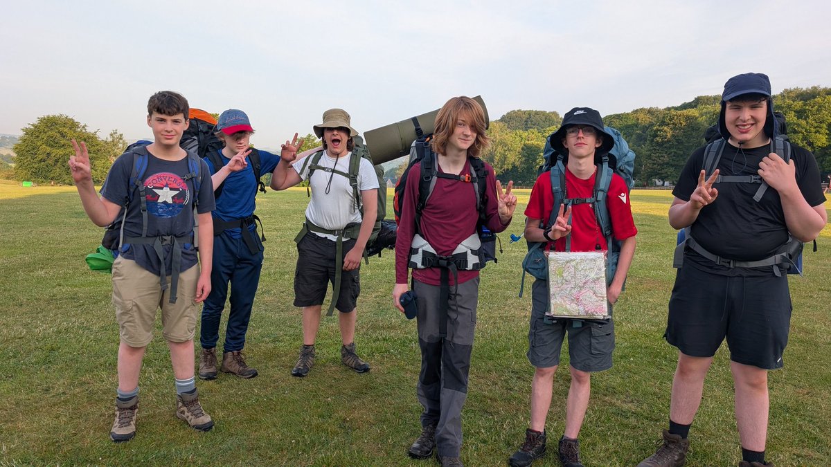 DofESNA's tweet photo. SNA DofE Silver 2025 Overpowering Opals 🩶💪 @SouthNottsAcdmy @Head_SNA #SNAWay #youthwithoutlimits https://t.co/dqbRWU4t4a