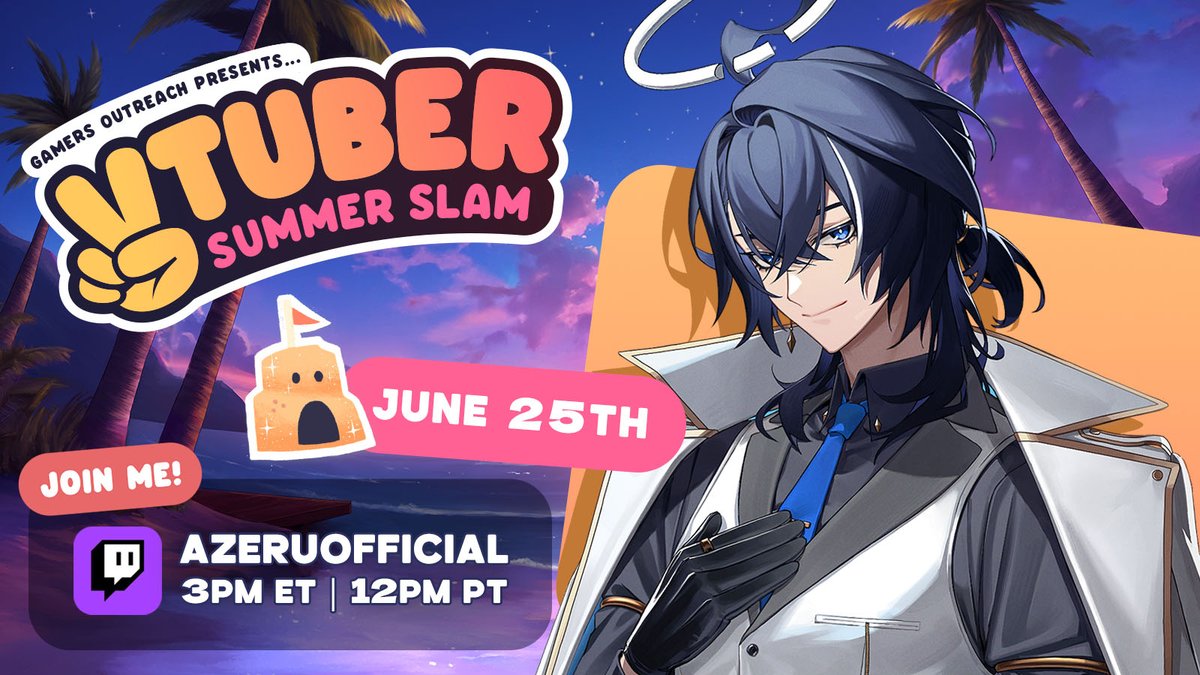 Azeru Official (@azeruofficial) on Twitter photo We'll be part of #VTuberSS2025 by <a href="/GamersOutreach/">Gamers Outreach</a> on Wednesday~! ( Maybe more~ ) :) Come by and let's have a blast! We'll be part of #VTuberSS2025 by <a href="/GamersOutreach/">Gamers Outreach</a> on Wednesday~! ( Maybe more~ ) :) Come by and let's have a blast!