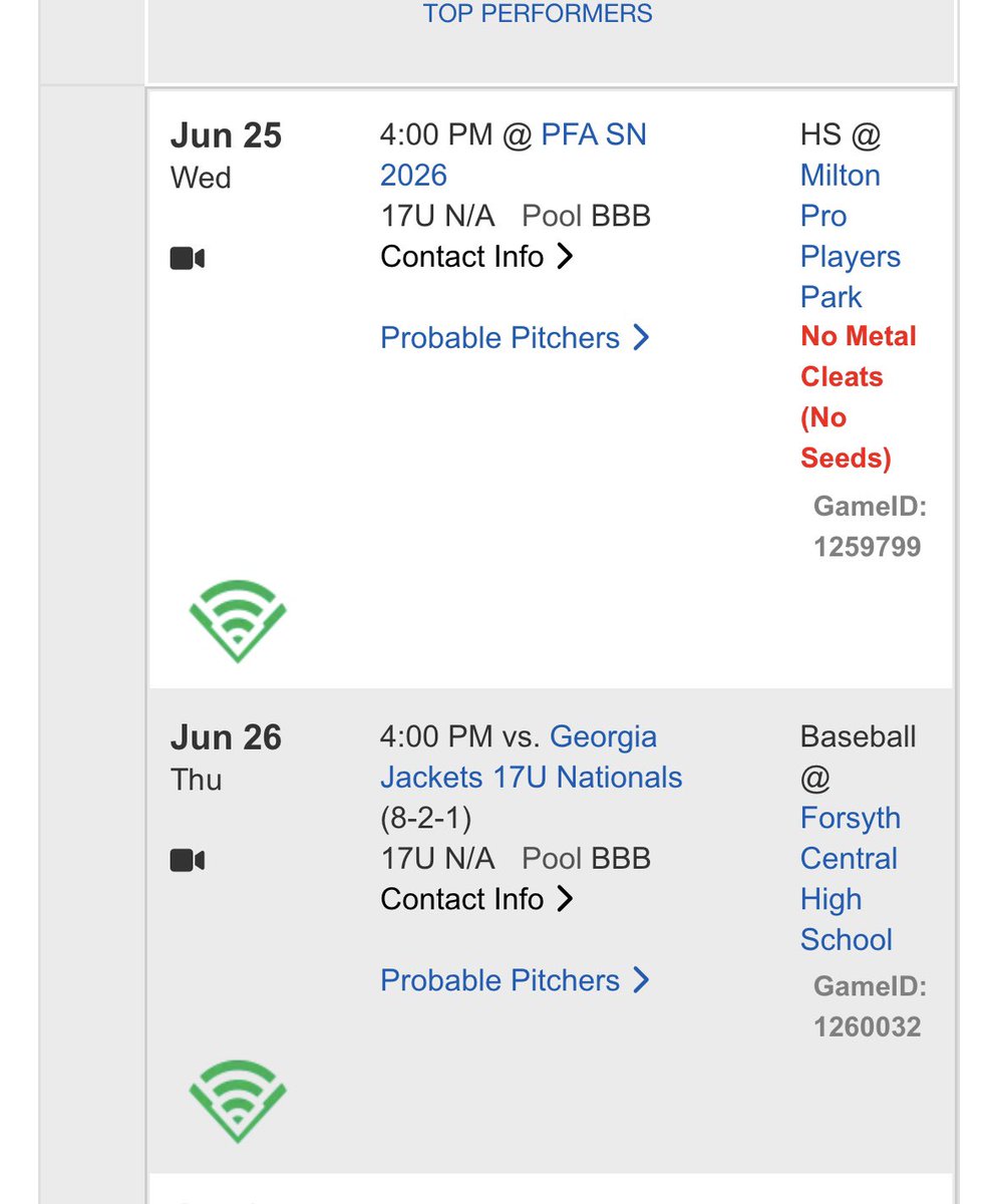 jackwbolte's tweet photo. I had fun subbing for @RiptideBSBL for black bear last week, I’m heading to ATL with @PDbaseball2026 and here’s my schedule.
#uncommitted 
@travlindy https://t.co/LvZ9q6lFtq