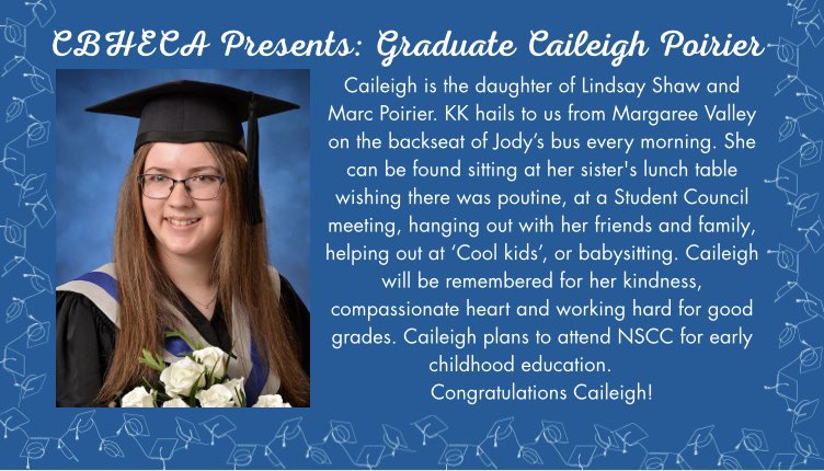 Congratulations Caileigh!