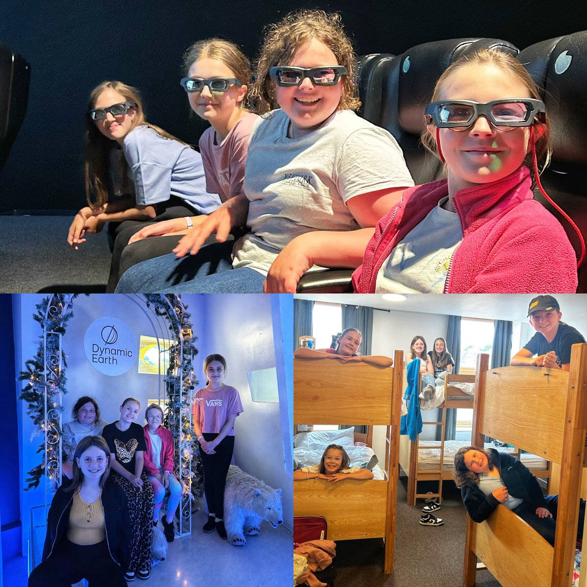 A fabulous first day spent at  Dynamic Earth! We are all looking forward to our evening out tonight! 🏴󠁧󠁢󠁳󠁣󠁴󠁿☺️