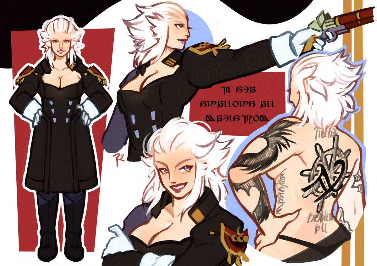 Merlwyb (and a headcannon)

#FFXIVART