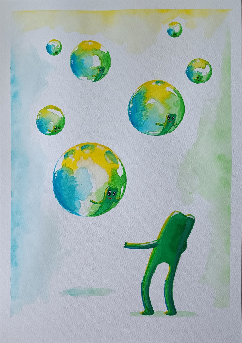 self-reflection
(original watercolor)
