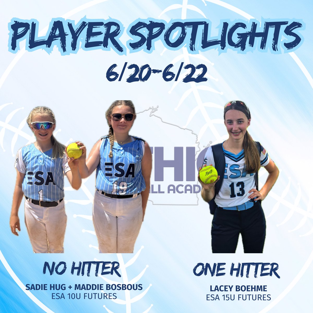 EthicAcademy's tweet photo. S/O to our ESA players for their standout performances this weekend! Keep up the hard work ladies!! 💪🔥 https://t.co/HW2iFsEw1Y