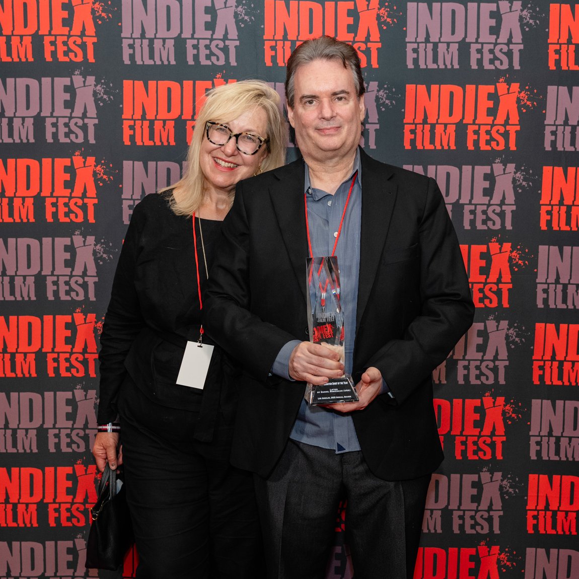 IndieXFest's tweet photo. 2025 Annual Awards
Red Carpet Aftershow, Regal LA Live, Los Angeles
Daniel Robichaud, awarded for "Lifted", Best Animation Short of 2025
#IndieXFilmFest #2025AnnualAwards #RedCarpetAftershow #RegalLALive #LAEvents #LiftedShortFilm #BestAnimationShort #DanielRobichaud #IndieAnimators #FilmFestivalAwards #ShortFilmSpotlight #SupportIndieFilm #CelebratingCinema