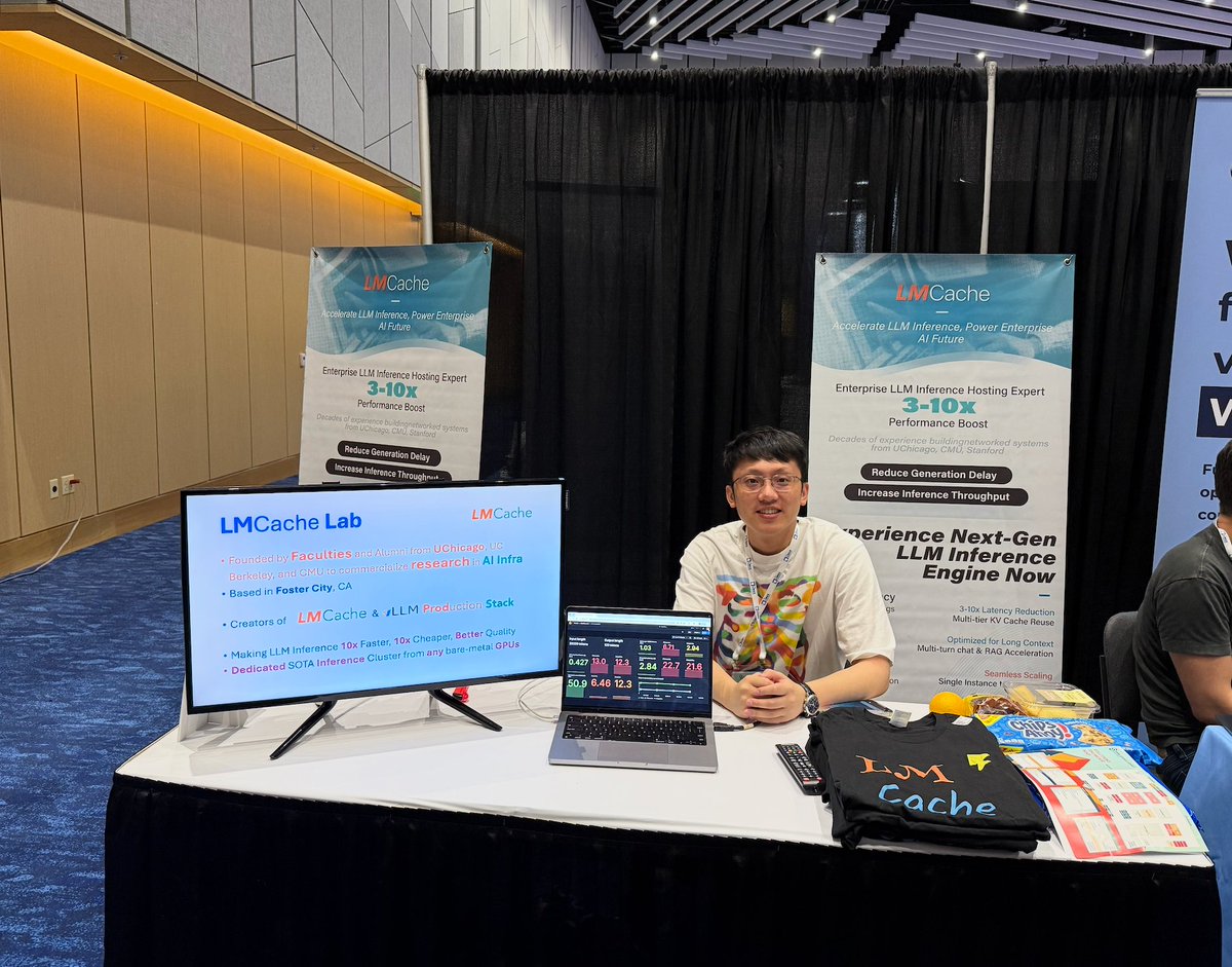 lmcache's tweet image. We are at Open Source Summit at Denver this week! Come chat with us at Booth B4 😀

#OSSummit #opensourcesummit #LMCache