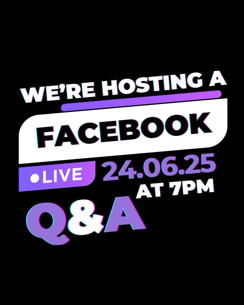 🎉 Join me TOMORROW for a Facebook LIVE Q&amp;A! 🎉

Got questions about our up-coming July wave or our new Menopause programme? 👋🏽 This is your opportunity to ask them. 🙌🏼

📅 Save the date: Tuesday 24th June
⏰ Time: 7pm GMT
📌 facebook.com/TheSixPackRevo…

Don’t miss out. 🔥
