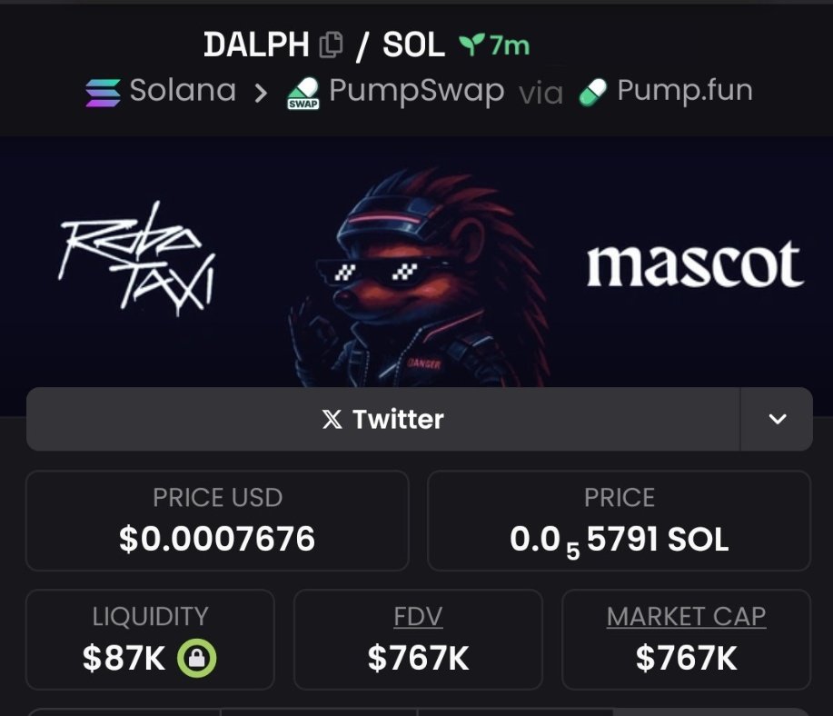 degenThibault's tweet photo. Highlighted $DALPH at $767k market cap in my TG community 🌕 

9dQLzVJPRg3S84gNmwuQPXqBmavoyD3J2HyfZuKVpump

#Solana #memecoin #crypto #DALPH https://t.co/8OYUvAohfX