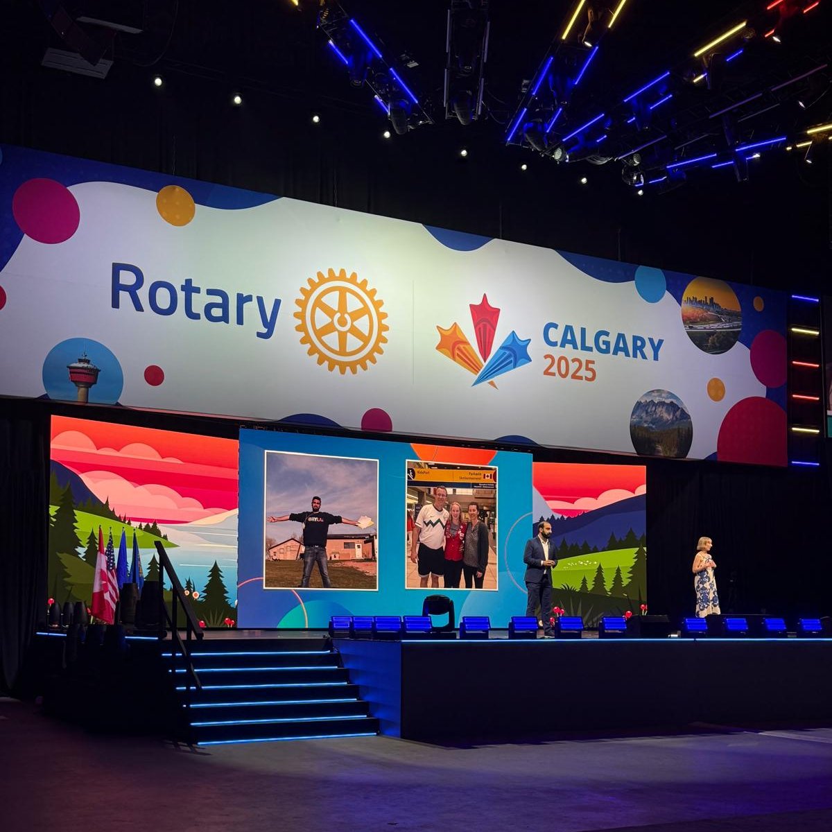 Rotary young leaders, Maya Povhe and Kamil Kanji, share, "Young people around the world need Rotary." 

And we need leaders like them! 🩵