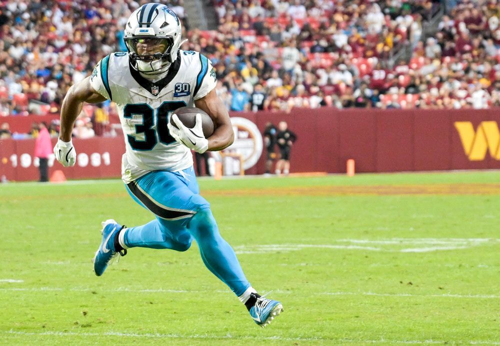 Most Efficient RBs at Outside Zone (2024)

1. Derrick Henry (7.41 YPC)
2. Jahmyr Gibbs (6.47 YPC)
3. Jordan Mason (5.86 YPC)
4. Chuba Hubbard (5.34 YPC)
5. Saquon Barkley (5.29 YPC)