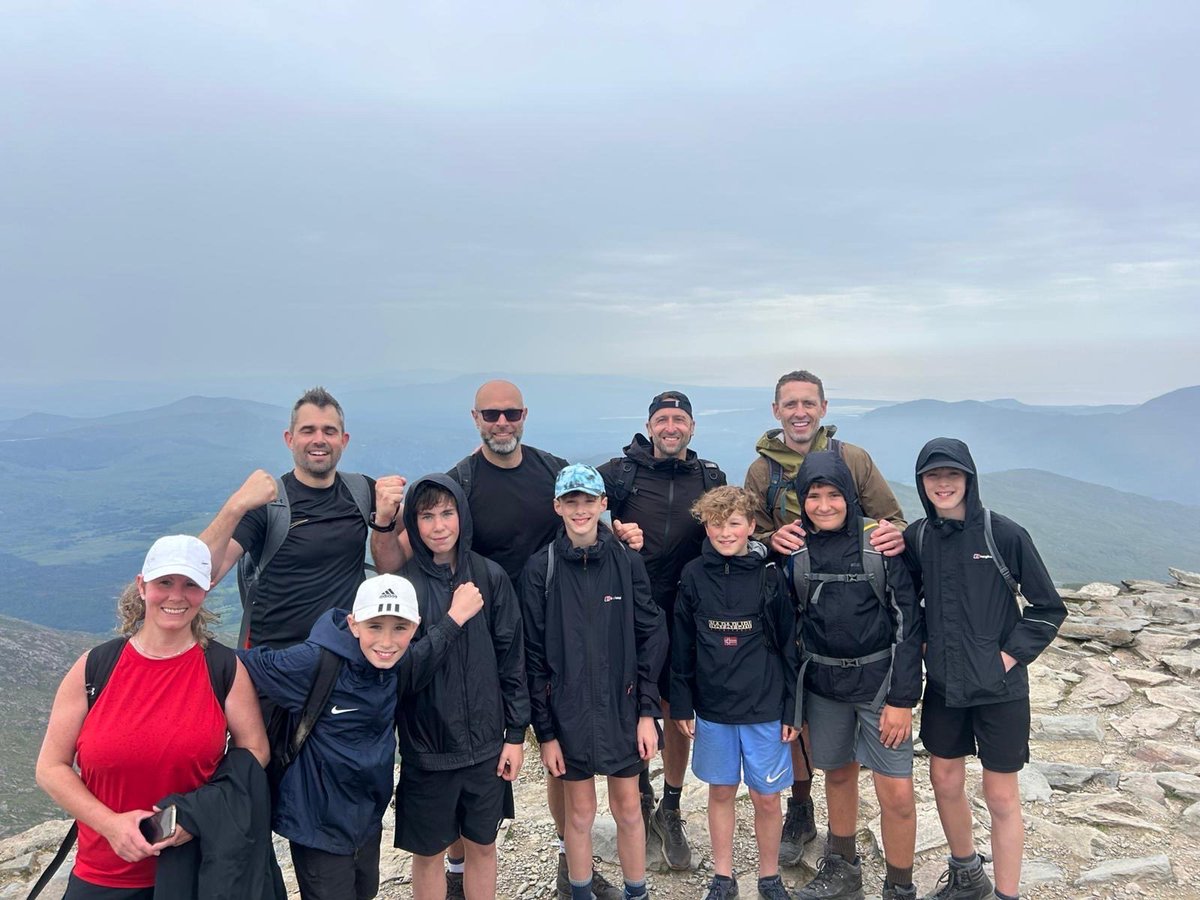 Congratulations to pupils Lewis, Ellis, Casper, Ruben and Hadley, who on Saturday, braved the heat and conquered Mount Snowden. Great work boys 👏👏🧗