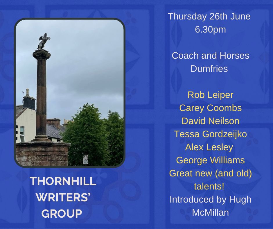 hugh mcmillan (@shugmcmillan) on Twitter photo This Thursday in the Coach and Horses! Poetry not to be missed. <a href="/WigtownBookFest/">WigtownBookFestival</a> <a href="/DGWGO/">Dumfries & Galloway! What's Going On?</a> <a href="/DGStandard/">Dumfries Standard</a> This Thursday in the Coach and Horses! Poetry not to be missed. <a href="/WigtownBookFest/">WigtownBookFestival</a> <a href="/DGWGO/">Dumfries & Galloway! What's Going On?</a> <a href="/DGStandard/">Dumfries Standard</a>