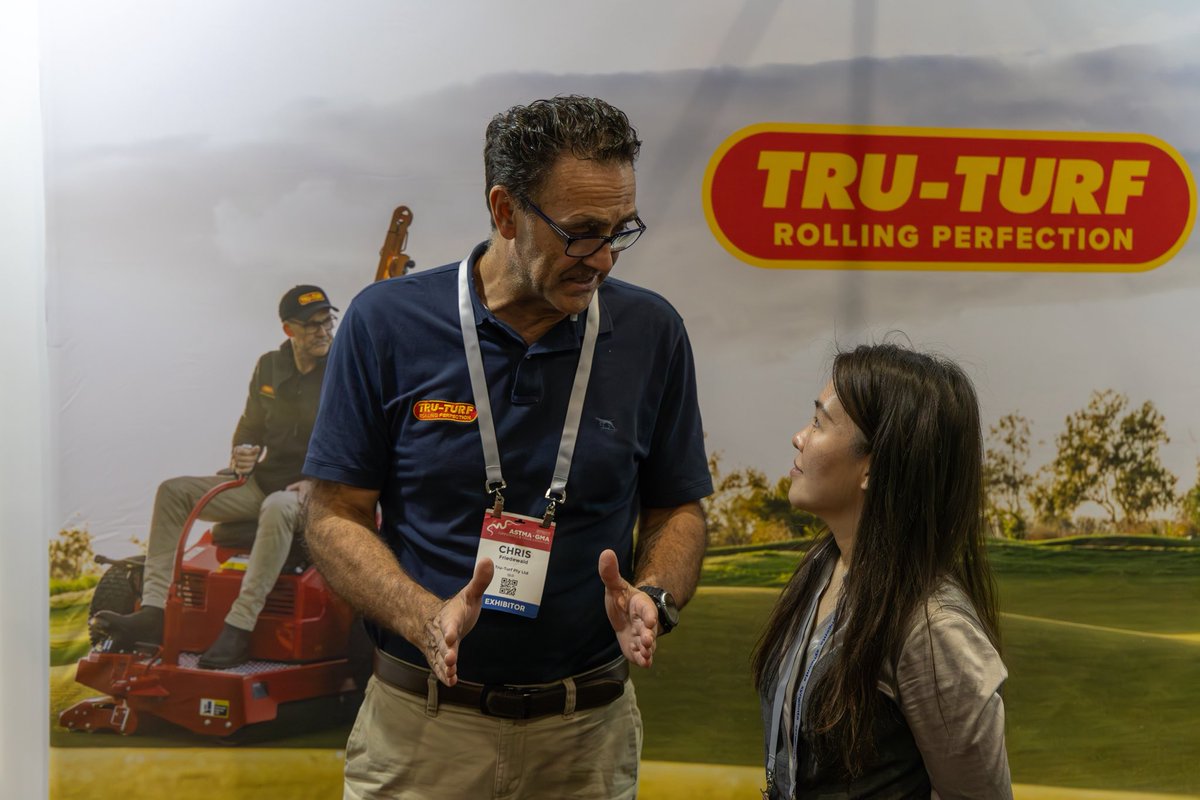 Tru-Turf (@tru_turf) on Twitter photo Tru-Turf at ASTMA / Booth 51 ๐ฅ
๐ธ : <a href="/TheASTMA/">ASTMA</a> 2024
Most of us roll for smoothness. Some roll for speed. But more and more are rolling for sustainability โ and itโs making all the difference โณ๏ธ๐ฏ๐ผ
Dr. Thomas Nikolai has been studying rolling since 1994. His findings? Rolling Tru-Turf at ASTMA / Booth 51 ๐ฅ
๐ธ : <a href="/TheASTMA/">ASTMA</a> 2024
Most of us roll for smoothness. Some roll for speed. But more and more are rolling for sustainability โ and itโs making all the difference โณ๏ธ๐ฏ๐ผ
Dr. Thomas Nikolai has been studying rolling since 1994. His findings? Rolling