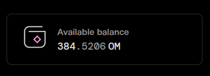 Received my $OM rewards. All are going to staking on MANTRA zone🎁

Thank you for this reward <a href="/MANTRA_Chain/">MANTRA | The EVM L1 for RWAs</a> team. Specially <a href="/jp_mullin888/">JP Mullin (🕉, 🏘️)</a> and <a href="/defisushi/">defisushi</a> 🩷

MANTRA all the way 🙌🕉️