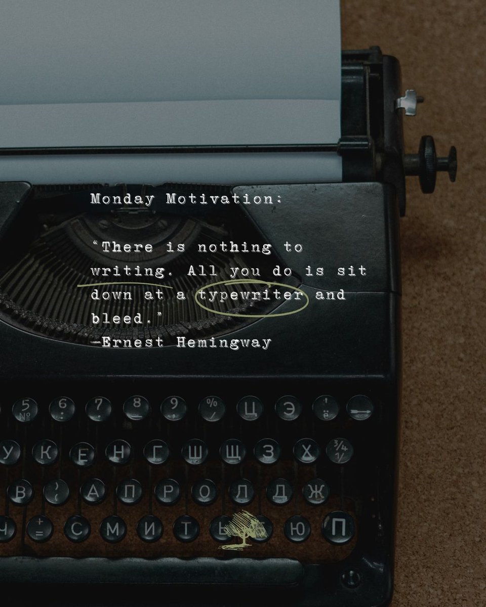 Levenger's tweet image. On National Typewriter Day, we salute the timeless tools—and the tenacity—that shape the written word.
#MondayMotivation #NationalTypewriterDay #LevengerLife #WritersInspiration