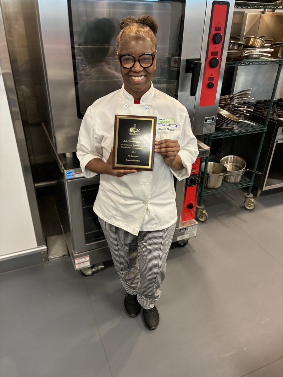 Congratulations to Chef Kharen Shelton, our amazing CTE Culinary Instructor, named the American Culinary Federation's Culinary Educator of the Year! 
#KRESA #TransformingFutures #CareerConnect #CTE #CulinaryEducatorofTheYear