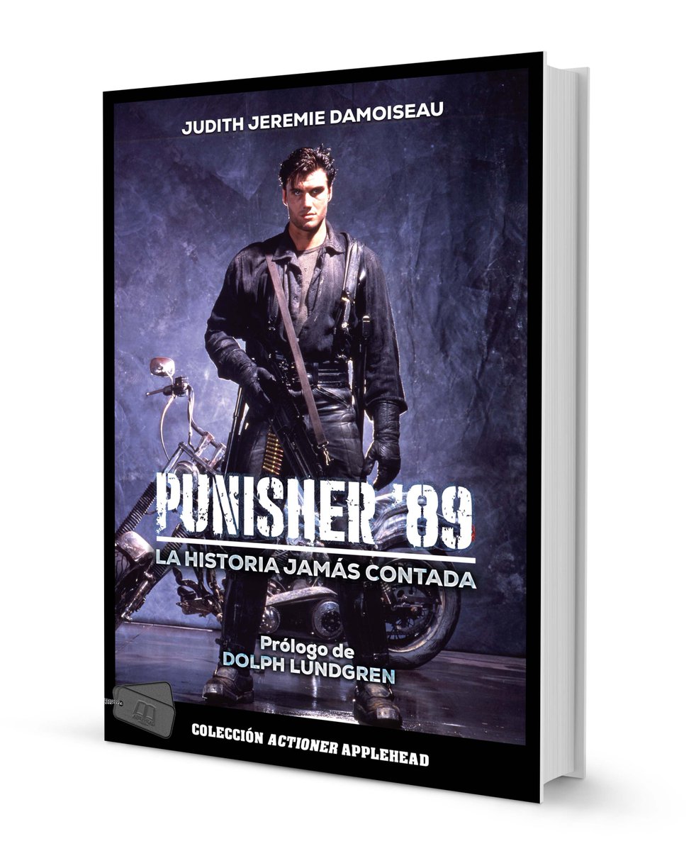 ¡Vuelve la acción a nuestra colección Actioner!

🎯 “PUNISHER ‘89: LA HISTORIA JAMÁS CONTADA”, de Judith Jeremie Damoiseau, con prólogo de Dolph Lundgren, ya está disponible en Preventa Premium.

Edición limitada en tapa dura: appleheadteam.com/producto/punis…