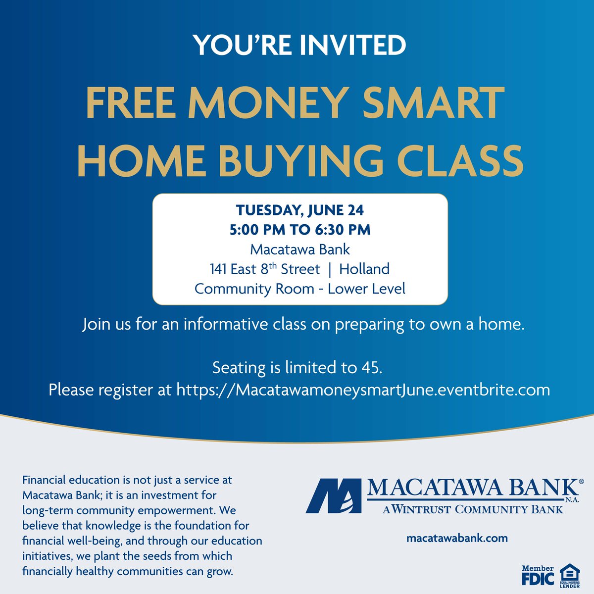 Macatawa Bank, N.A. tweet media