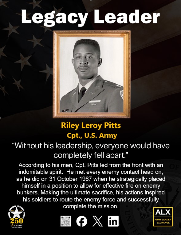 Learn more about this #legacyleader and his courageous actions ➡️ cmohs.org/recipients/ril…

Watch his family share their memories ➡️ abcnews.go.com/Nightline/vide…

#Army250 | #ThisWellDefend