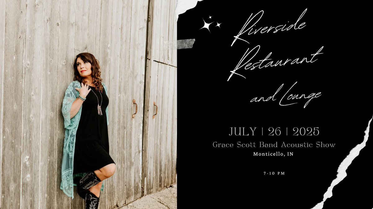We’ll be down at Riverside in Monticello, IN July 26!
