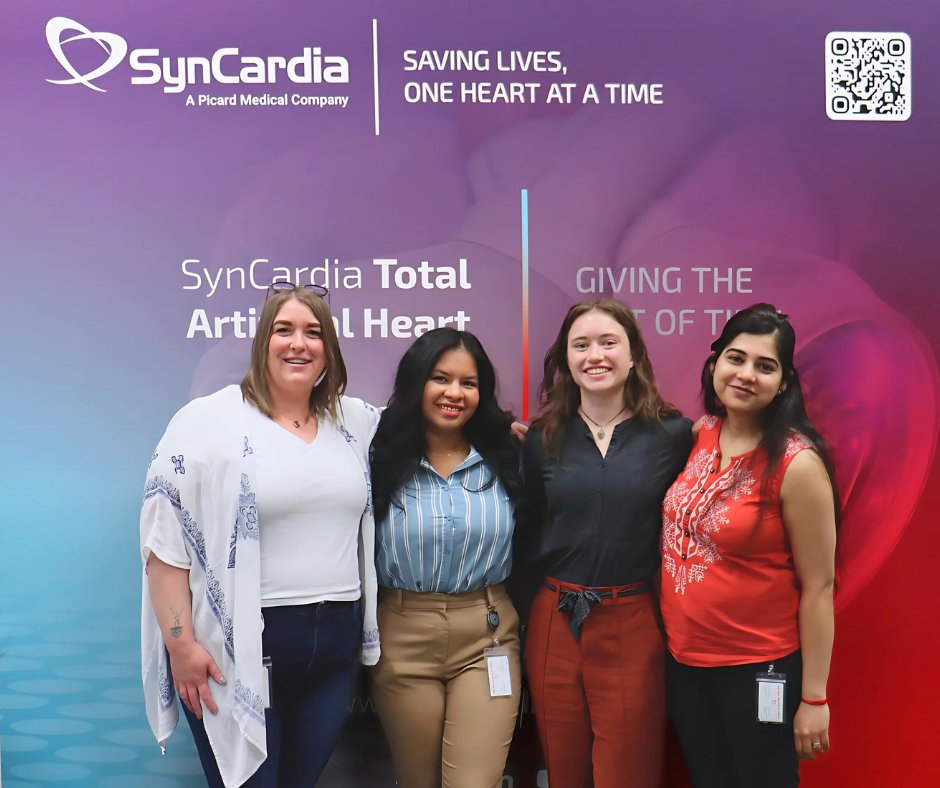 Happy #InternationalWomenInEngineeringDay! 👩‍🔧

Today we celebrate the women engineers at SynCardia and around the world who are powering progress in cardiac care and innovation. Here’s to building the future—one heart at a time. 💙

#SynCardia #WomenInSTEM #STAH #HeartFailure
