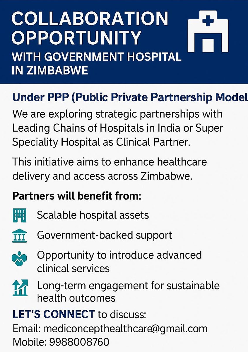 vijaysonam's tweet photo. #PublicPrivatePartnership #ClinicalCollaboration  #hospitalpartnerships #HealthcareInnovation #superspecialityhospitals #StrategicAlliances #HealthSectorGrowth #indianhealthcare  #PPPModel #HealthcareInvestment #MedicalPartnerships #globalhealthinitiatives #HealthcareDevelopment https://t.co/CzbiTaNcFu