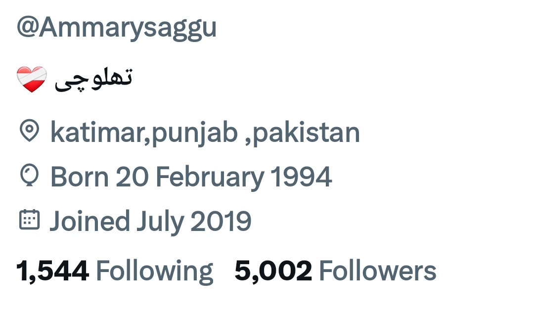 5 ہزار 🥰
نگاہِ یار نہ ہو تو نکھر نہیں پاتا
کوئی جمال کی جتنی بھی دیکھ بھال کرے
شہزاد نیر 

#اردو_زبان