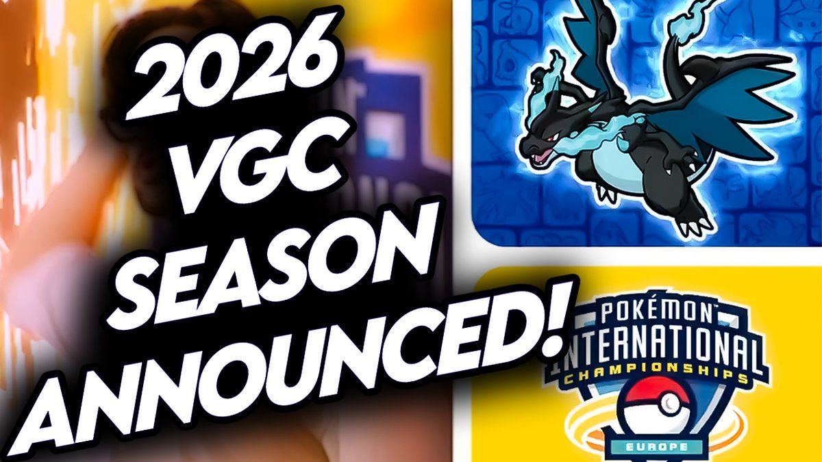 2026 VGC season was announced. Lets look at the locations, the new points structure and tournament changes to see how it impacts the circuit.

Link below