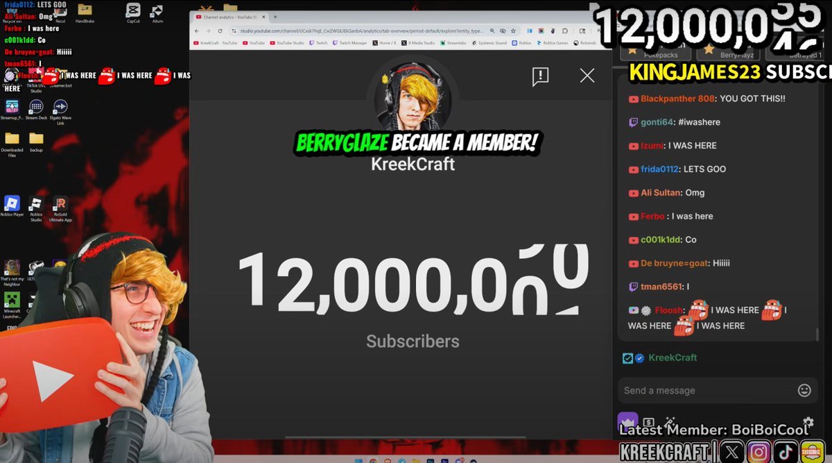 12 MILLION SUBSCRIBERS 👏👏

THANK YOU ALL SO MUCH

(i stole the play button from vidcon lol)