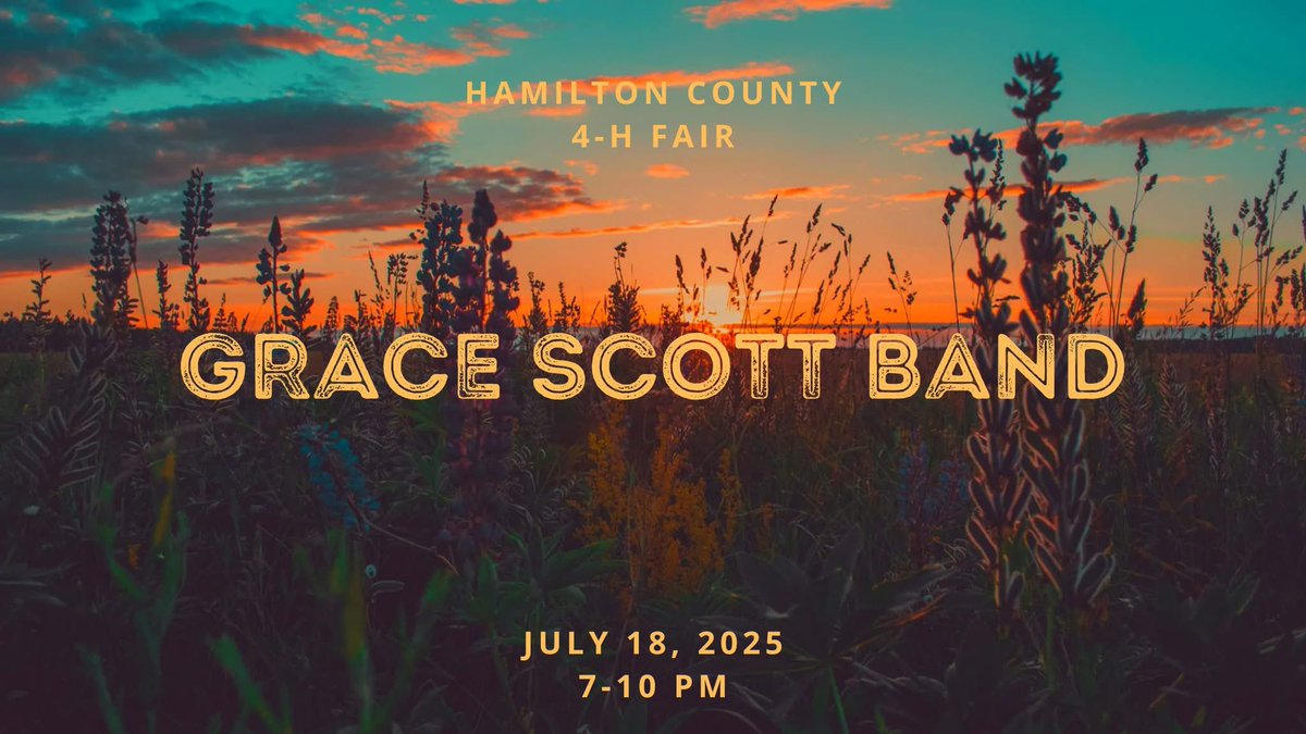 We’ll be back at the Hamilton Co Fair July 18th!