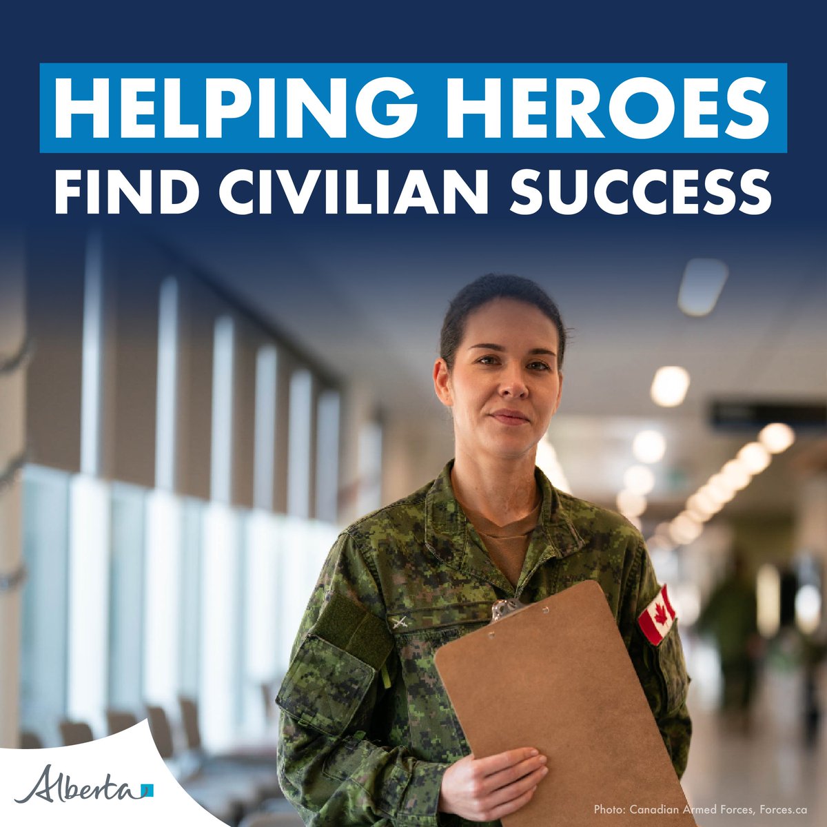 Alberta is committed to standing behind our military and public safety personnel. @youralberta is investing $1.2 Million into the Forces@WORK program.

#RMWB #YMM #ABleg @ucpcaucus @abdaniellesmith @brianjeanab @josephschow <a href="/JasonNixonAB/">Jason Nixon</a>