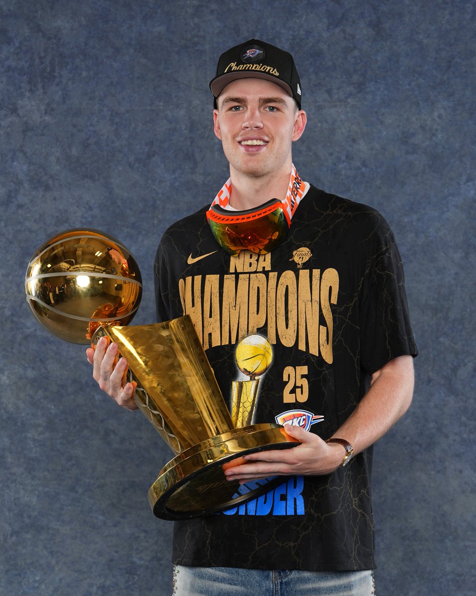 okcthunder's tweet photo. Alex Ducas: NBA CHAMPION 🏆 https://t.co/pJcSKKX3DA