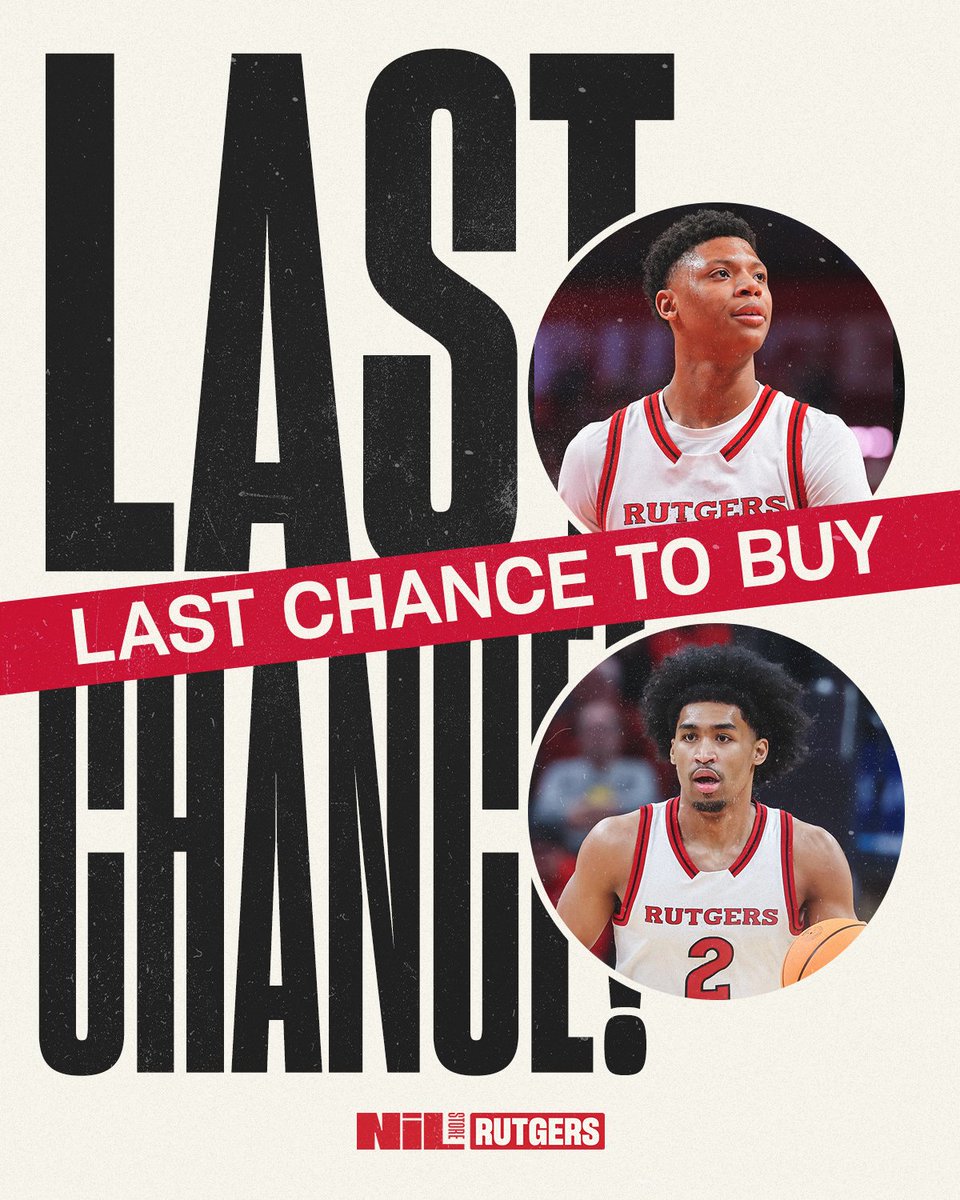 Rutgers NIL Store tweet media