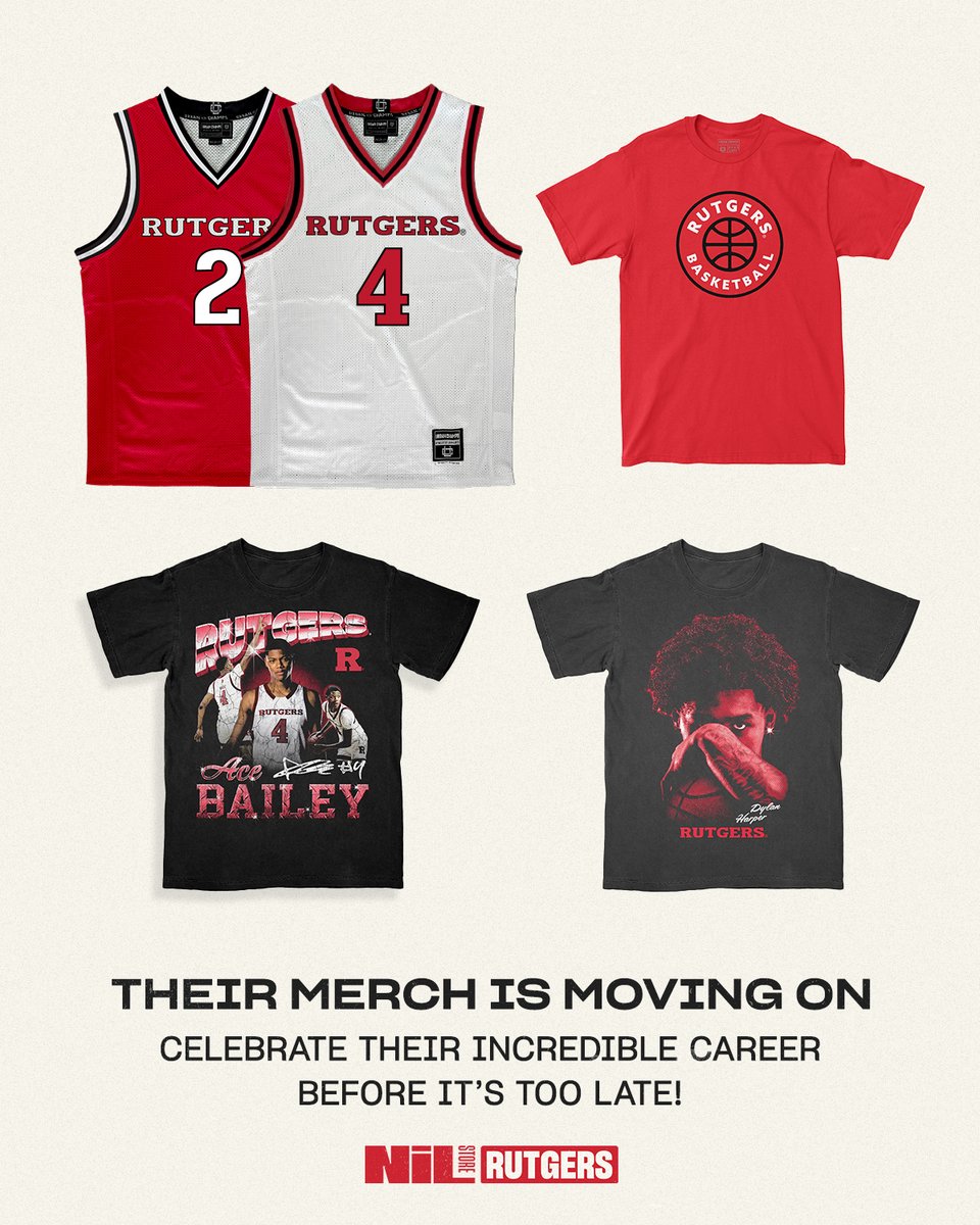 Rutgers NIL Store tweet media