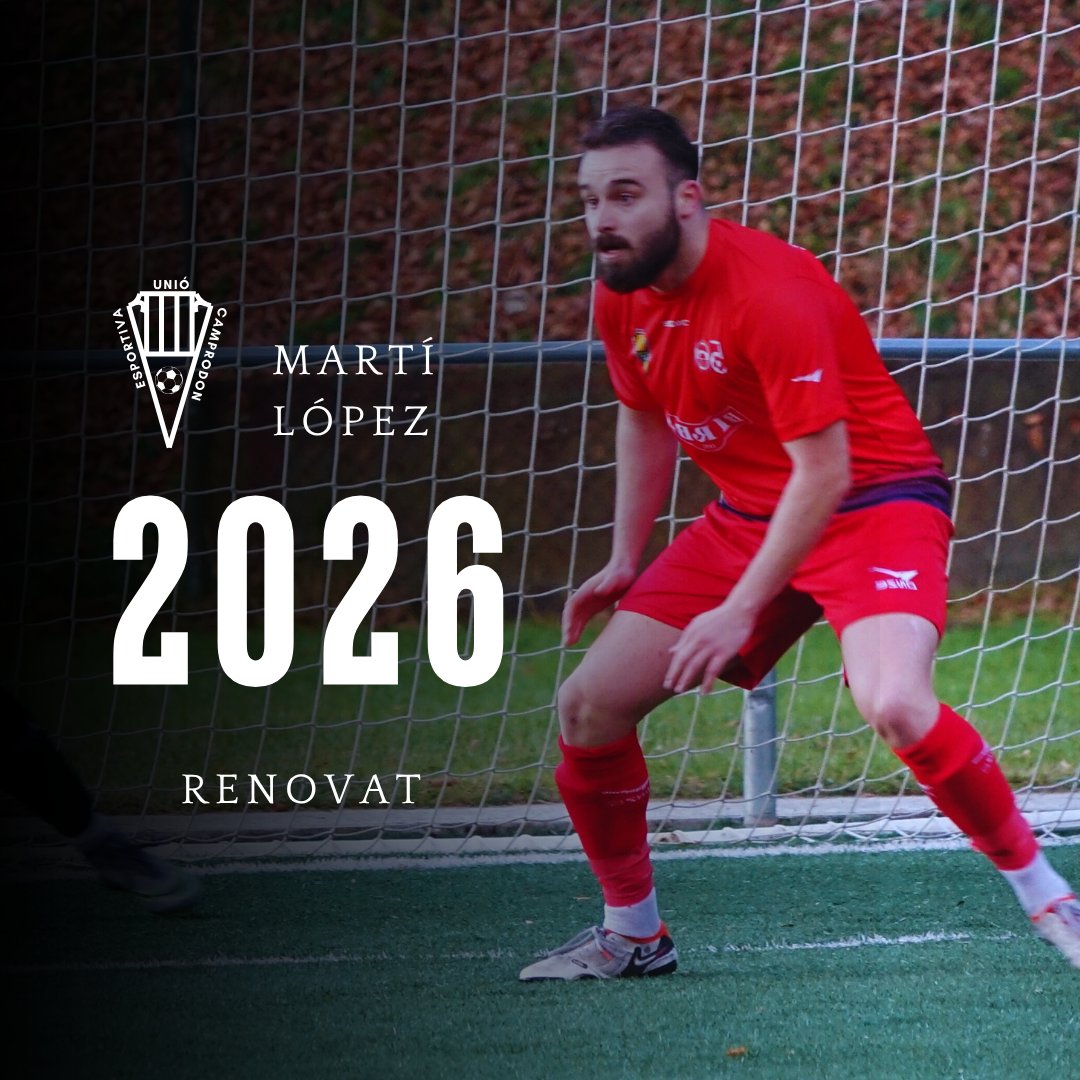 🔴📝RENOVAT 

🤝Martí López continuarà amb la UE Camprodon la temporada 2025-26.

#EndavantSempreEndavant