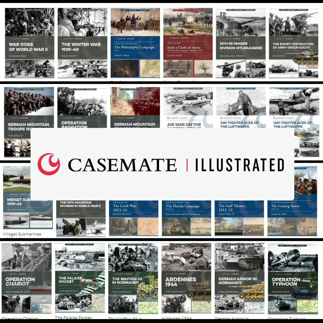 💥Flash sale! 30% off ALL books in the Casemate imprint

The Casemate Illustrated series offers a visually rich exploration of military history, covering battles, campaigns, units, weapons, aircraft, and ships. 

🛒shorturl.at/CVnt3