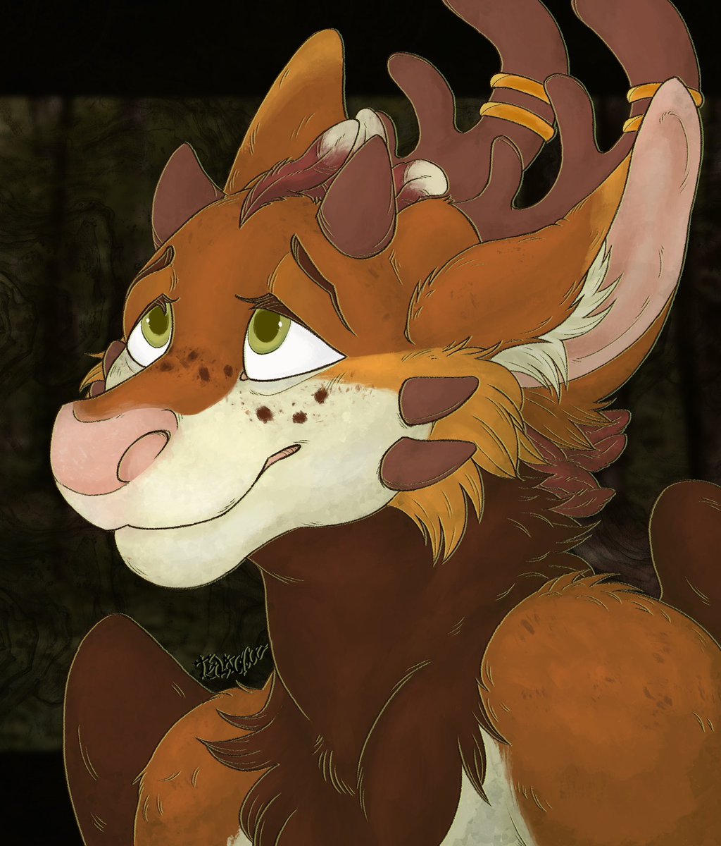 she smells like petrichor and wet dirt 🍁✨

🎨: @/TylacineArt