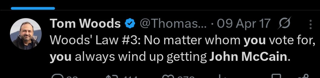 I'm a regular Nostradamus