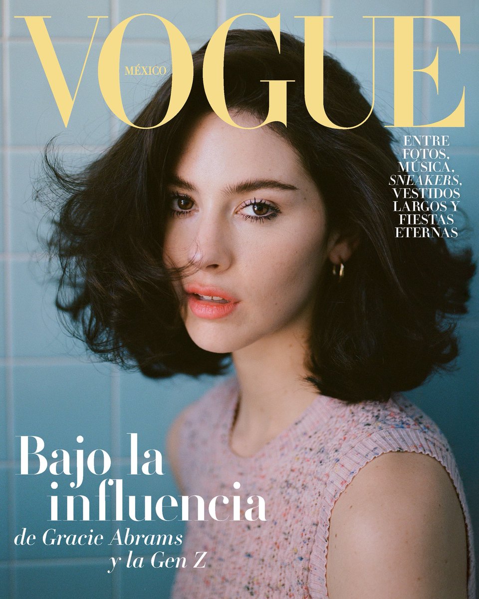 Gracie Abrams graces the cover of Vogue Mexico!