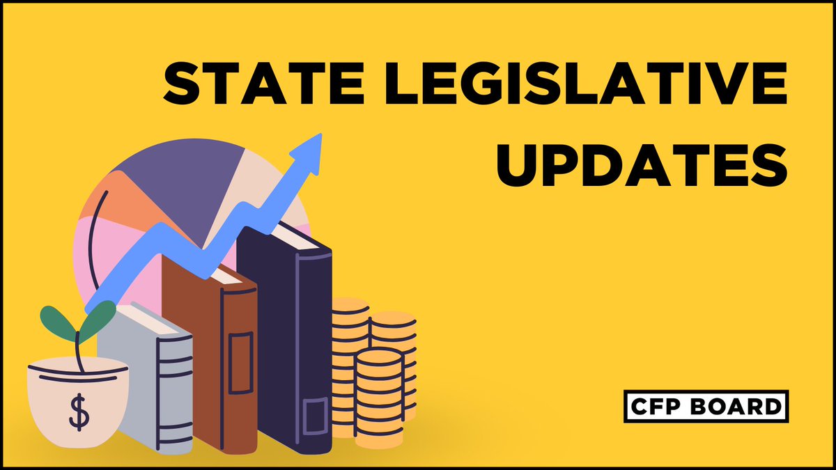 CFPBoard's tweet photo. 📣 Big news from Texas and Colorado: Both states passed laws requiring personal finance coursework for high school students.
Thank you to @GregAbbott_TX, @GovofCO, lawmakers and #CFPpros who supported this important step forward. https://t.co/h75yrmzJoz