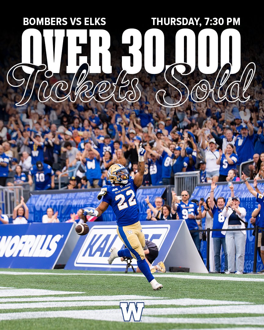 WE'RE OVER 30K FOR THURSDAY ‼️ 

loudest fans in the league? obviously. 

BE A PART OF IT » bit.ly/43SAT9L
#ForTheW
