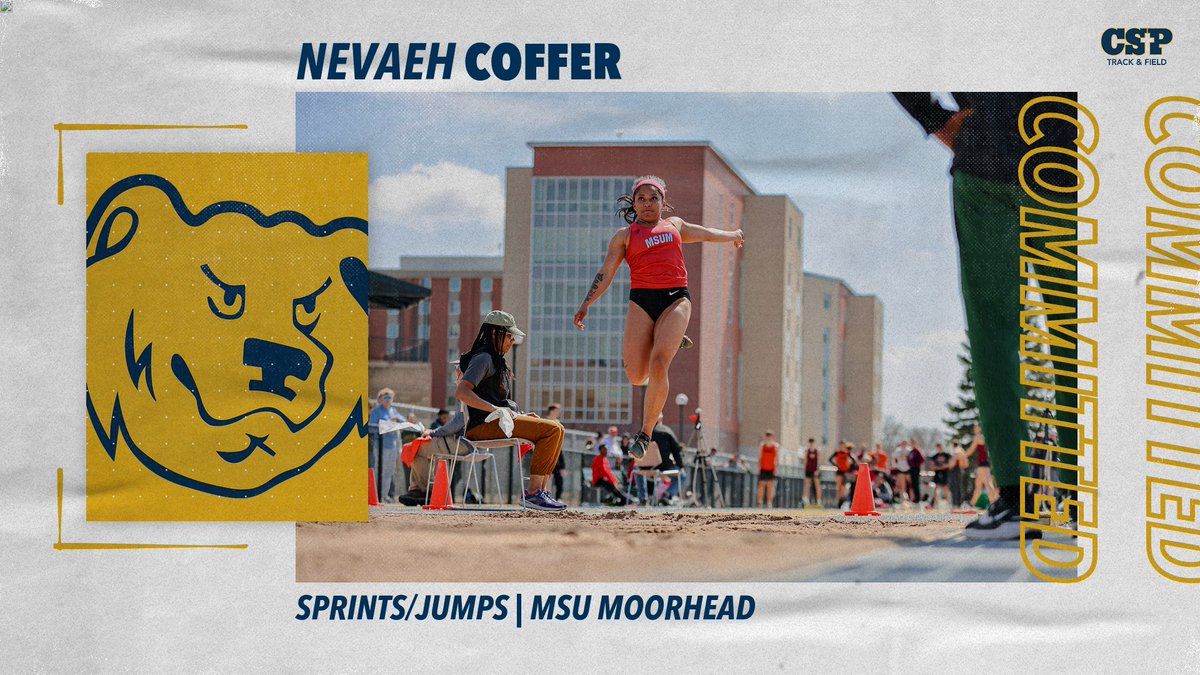 Committed! Help us welcome Nevaeh to the CSP T&amp;F squad!