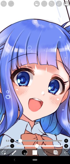 【wip】七海ちゃん本表紙の進捗れす🐟️ 