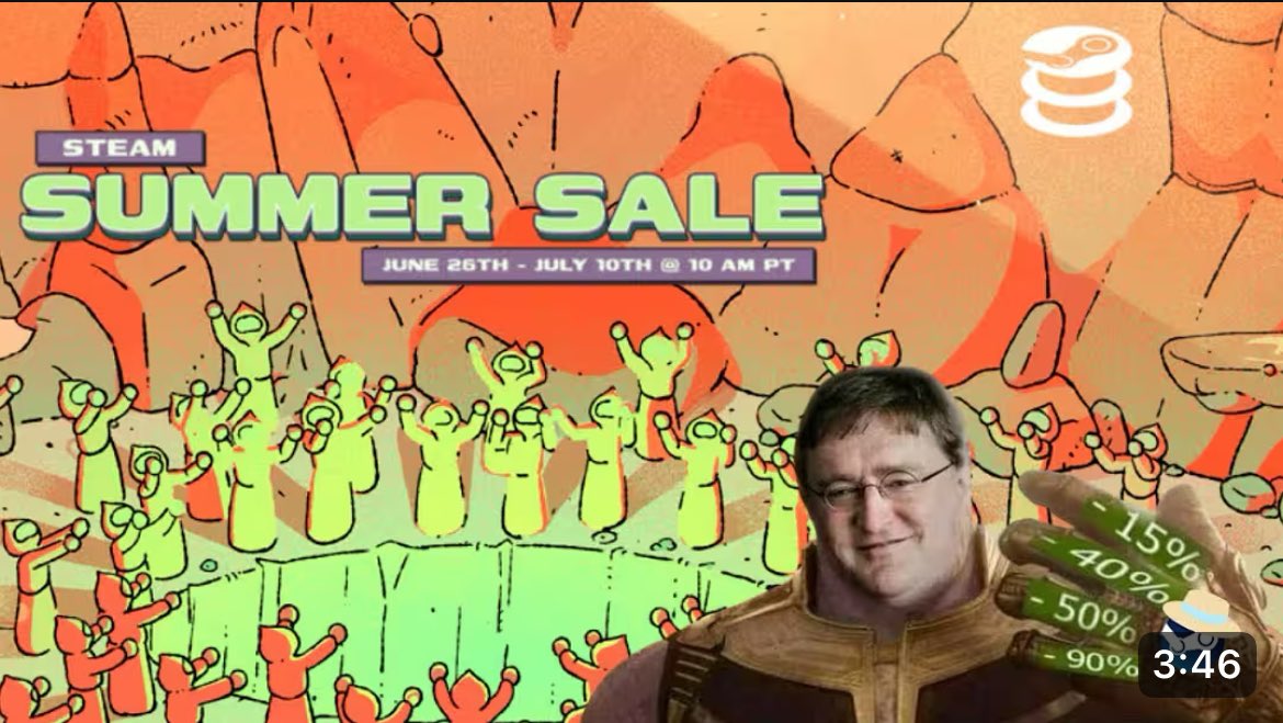 ThePondxShop's tweet photo. The Steam summer sale is coming. Check out my latest video to get ahead of the game and see what’s to come

Link: https://t.co/8VdSKG3vuV

#steam #steamsale #game #gamer #gaming #like #comment #share #follow #subscribe #enjoy #steamkey #deals #sale #discount https://t.co/ab6M6Clk8X