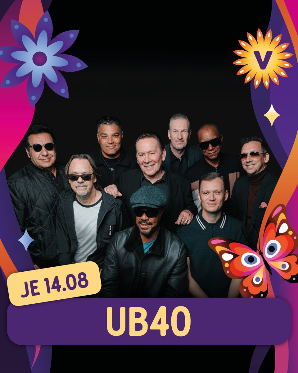 We’re pleased to announce that we’ll be playing the Venoge Festival in Switzerland on the 14th of August, get your tickets here ub40.global/Tour