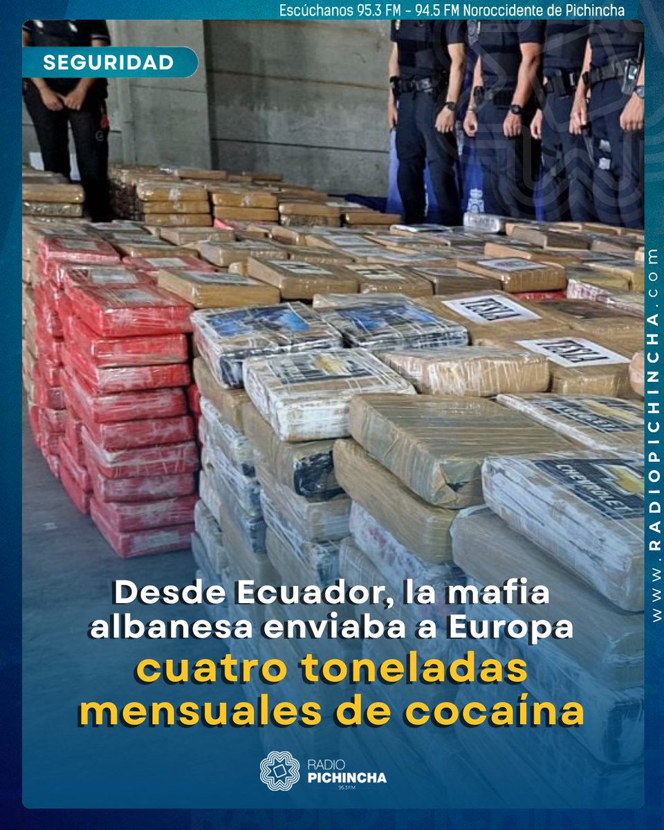 🔒#Seguridad | España reveló cómo operaba la mafia albanesa que, además, blanqueó USD 36 millones en Ecuador.
Los detalles⤵️
radiopichincha.com/ecuador-mafia-…