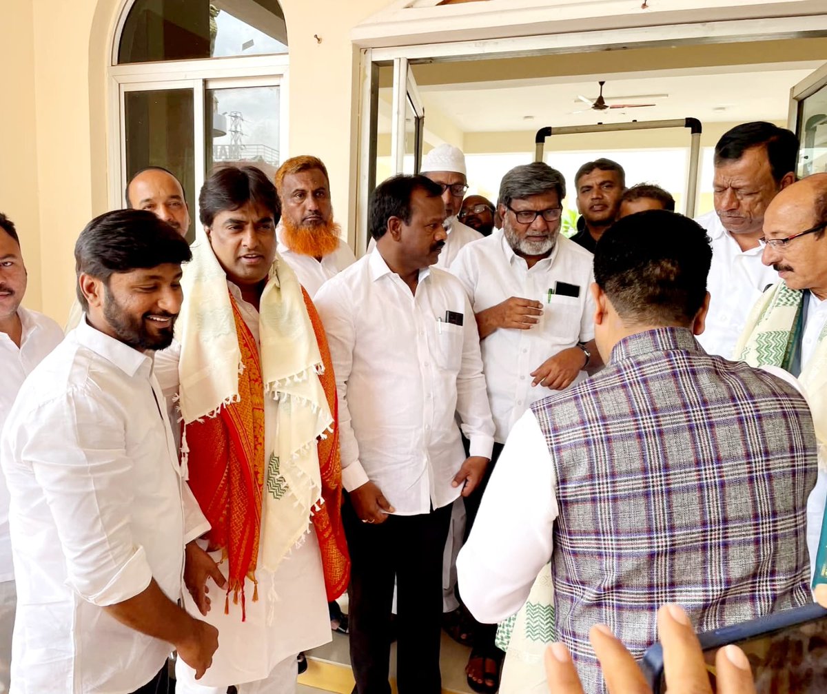 MOHD ABID ALI (@tpccali) on Twitter photo Today Telangana Waqf board Chairman janaab <a href="/husseni_s/">Syed Azmatullah Husseni</a> sahab attended the foundation stone-laying ceremony of the Urdu Ghar cum Mini Hajj House in Mahbubnagar City today.**
This significant community infrastructure project, supported by the state government, aims to serve Today Telangana Waqf board Chairman janaab <a href="/husseni_s/">Syed Azmatullah Husseni</a> sahab attended the foundation stone-laying ceremony of the Urdu Ghar cum Mini Hajj House in Mahbubnagar City today.**
This significant community infrastructure project, supported by the state government, aims to serve